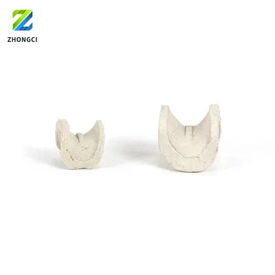 Pingxiang Zhongci Ceramic Material Source Factory Chemical Packing Ceramic Berl Saddle Ring