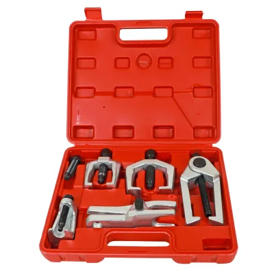 5pcs Ball Joint Press Remover Tool U Joint Kit Arm Puller Ball Joint Separator Set Press Hydraulic Ball Joint Removal Tool
