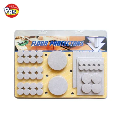 Customizable Furniture Movers Accessories Felt Chair Sliders and Protectors Pads