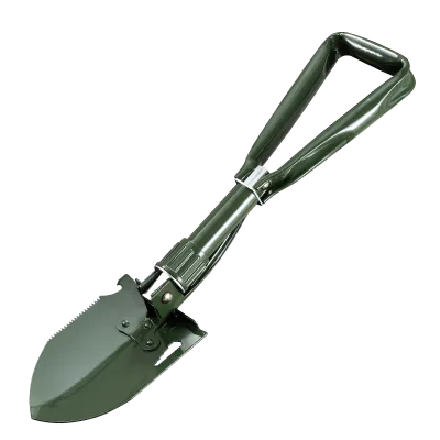 Hotsale Lightweight Portable Folding Multi-Function Tactical Shovel Steel Head Carbon Steel Handle for Off-Road Camping Survival