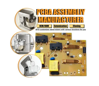 Professional High Torque Stand Mixer PCBA Controller Board Intelligent Variable Speed Kitchen Machine SMT Assembly Service