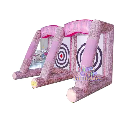 Outdoor axe Throwing Game Interactive Inflatable Game for Sale