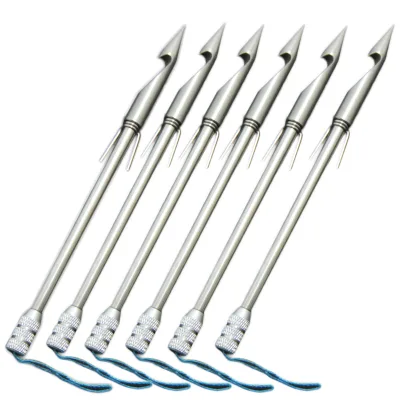 Super September Stainless Steel Fishing Arrow Head Broad Heads Bow Shooting Fish Slingshot Fishing Hunting
