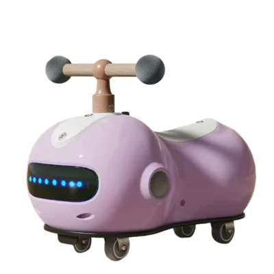 Peanut Twister Car a Variety of Colors with Lights and Music Children's Toys