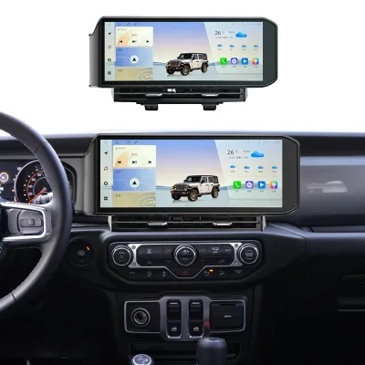 For Jeep Wrangler 2018-2022 15" Car DVD Player Head Unit HD Display GPS Navi Wireless Mirror Link Stable Quality MOQ 1 Set