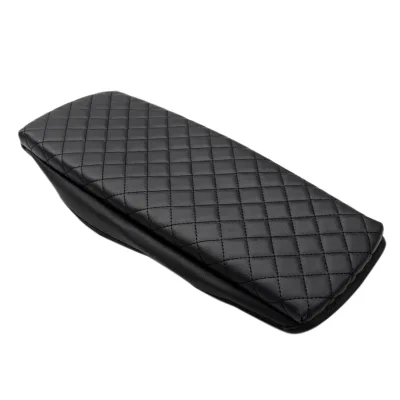 Arm Rest Cover for 21-23 Ford Mustang Mach-E; Faux Leather