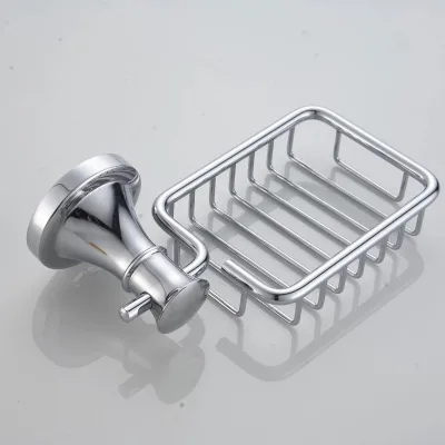 Design Bathroom Set Zinc Soap Basket Hanging Soap Holder Hotel Bathroom Soap Dish