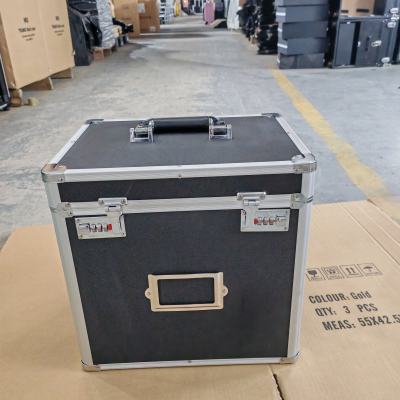 Locking Business Case to Storage Important Letters and Bidding Documents with Pocket on Top.