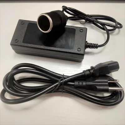 US Plug Car Cigarette Lighter Socket 12V 5A 60W AC DC Power Supply Adapter for Vacuum Cleaner Devices Single Output Car Charger
