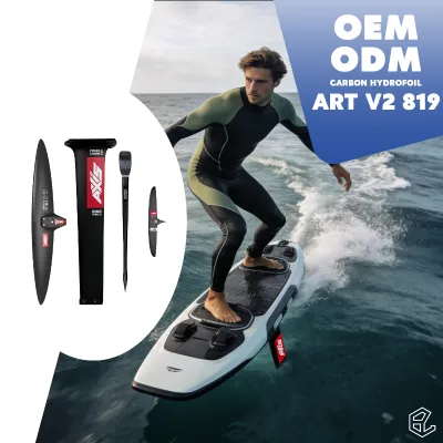 Tarifa High Wind Hydrofoil ART V2 819 Carbon Wing Foil Fast Acceleration Agile Turning Freestyle Sport Ride Performance AXIS