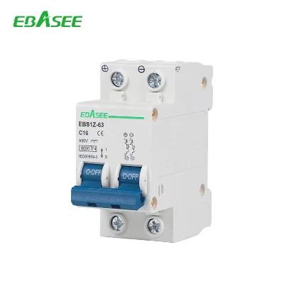 1000V with High Quality DC MCB 100A 32A 30A Currents 1p 2p 3p 4p 63A 125A DC Mcb