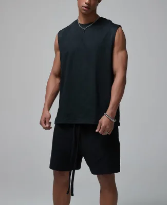 Wholesale Oversized Sleeveless Baggy Bamboo Fitness Gym Quick Dry Tank Top Casual Embroidery Popular Breathable