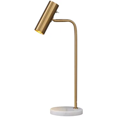 Modern Hotel Bedside Lamp Nordic Bedroom Study Table Lamp Rotatable Reading Light Minimalist Office LED Desk Lamp