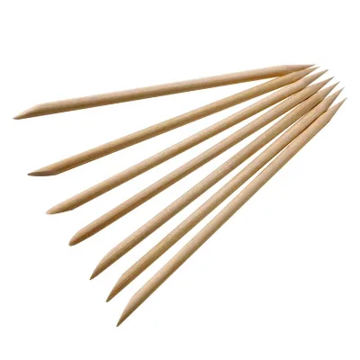 Nail Kit Nail Art Orange Wood Stick for Nail Art Beauty Double-side Wooden Cuticle Remover Manicure Sticks