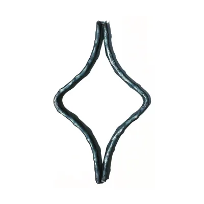 Ironworks Wrought Iron Elements Ornamental Components Small Rhomboid