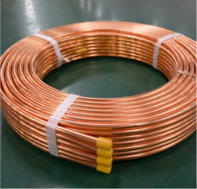 Copper Coil Tube 10mm C11000 Hard Temper for Machine Tool and Precision Bending Custom Length