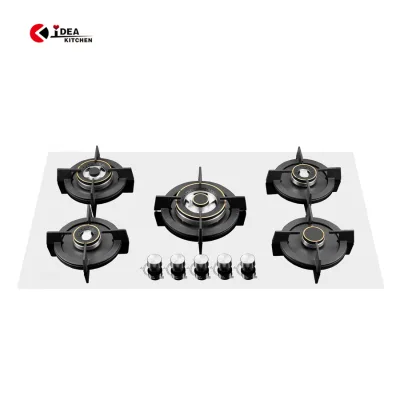 IDEA Gas Cooker Copper burner Ring Big burner With 5 Nozzles Built in Gas Hob 5 Burner Spare Parts SKD CKD Gas Stove