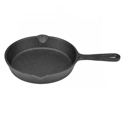 Foodie Hotsale Pre-Seasoned Cast Iron Fry Pan Non Stick Egg Skillet Pan Wholesale