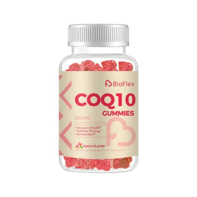 Tasty CoQ10 Gummies Adults Daily Wellness Supplement Natural Fruit Flavor Heart Anti Oxidant Protection