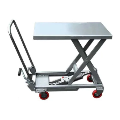 Portable Electric Lift Dolly with Hydraulic Lifting Mechanism