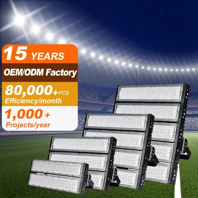 High Mast Lights Aluminum 30m 18m 25m 20m Outdoor Waterproof IP65 Module LED Flood Light for Sport Stadium Football Field