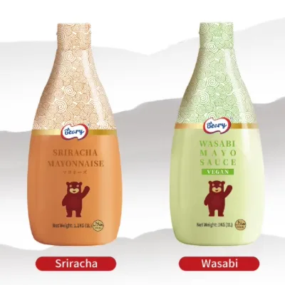 Japanese Mayonnaise in Kimchi Black Truffle Yuzu Flavors