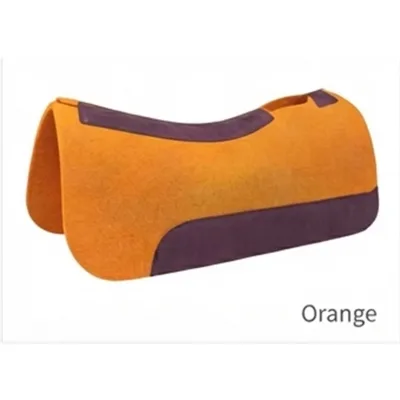 Outdoor Sports Horse Equestrian Comfortable Horse Riding Wholesale Energetic Orange English Saddle Pad