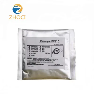 Original High Quality DV110 Black and White Developer for Konica Minolta Di 162 210 211 163 183 7516 7521
