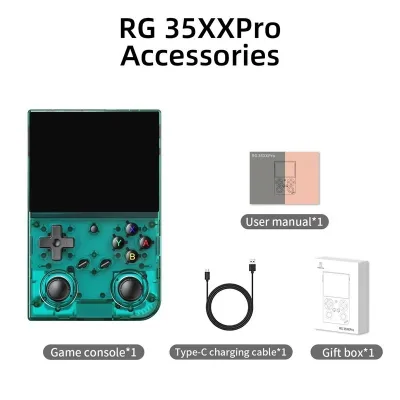 High Quality 3.5-inch Screen with 64G+256G Large-Capacity and Double Joysticks for Handheld Game Console
