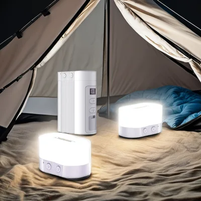 Lantern Emergency Light Touch Control Warm White Bright Knitting Customized Manufacturer Energy Saving Hands-Free Dimmable
