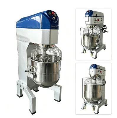 Heavy Duty Industrial Planetary Mixer 60L 80L Commercial Egg Whisk Beater Machine for Bread Cake Chocolate Production Line