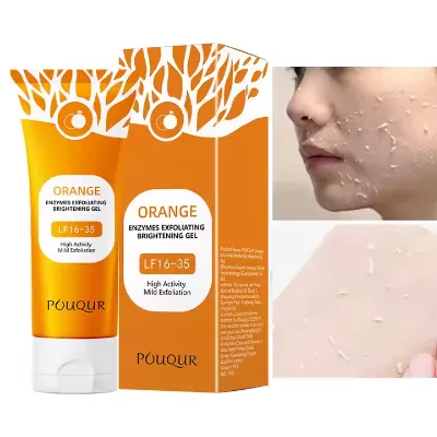 Wholesale DY Orange Exfoliating Whitening Vitamin C Gel for Fragrance All Skin Types Deep Cleansing Facial Skin Care