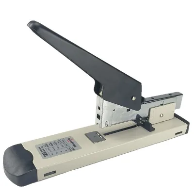 Manual Drop-Shipping & Retail Sales Metal 100 Heavy-Duty Large-Size Staplers for Student and Office Use Accounting Vouchers