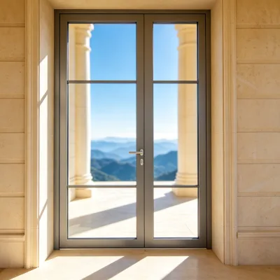 Thick Soundproof Casement Door Ensures Sound Bedroom Sleep