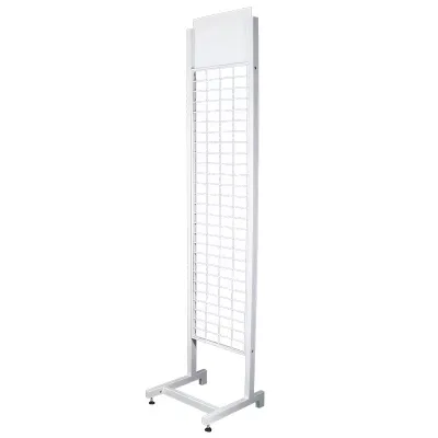 Custom lightweight retail store hanging tools Phone Accessories Greeting Card snack food Metal mesh wire display stand brackets