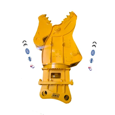 Heavy-Duty Pulverizer Hydraulic Rotating Crusher Pulverizer with Replaceable Teeth