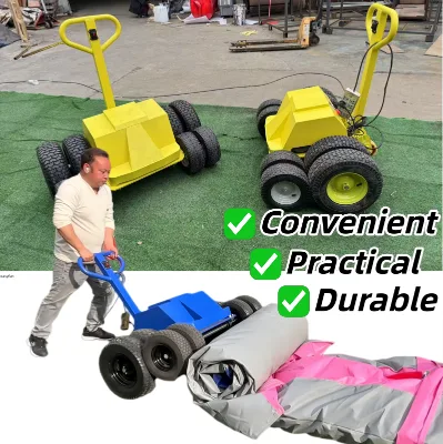 Top Selling New Professional CE Approved Castle Rolling Machine 600KG Car Trailer for Inflatables for Sell