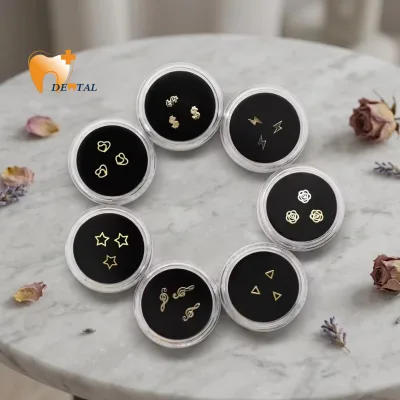 Butterfly Love Star DIY Teeth Jewelry Kit Composite Material A+ Grade Quality Multiple Styles Tooth Diamonds Gems Cover Veneers