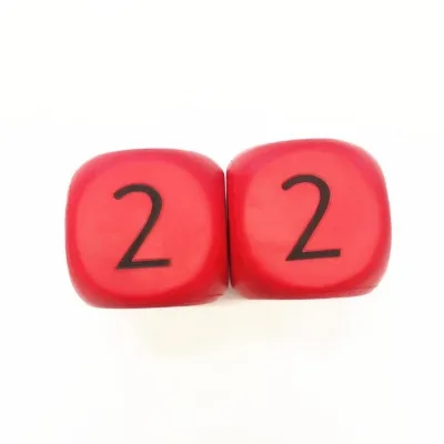 Factory Eco-friendly Colored Pu Stress Big Foam Dice for Kids