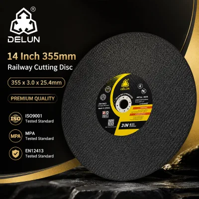 14 Inch Reinforced Cut Off Wheel for Dealers Serving Metal Shops and Fabrication Yards for Africa Buyers Export Cartons