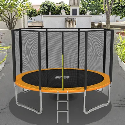 Zoshine Durable Galvanized Spring Trampoline Anti-Tear and Corrosion-Resistant with Long-Lasting Elasticity Safety Stability