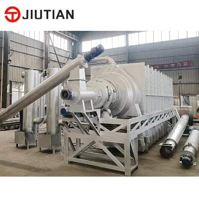 Environmental Protection Biochar Making Machine Biomass Pyrolysis Plant Price