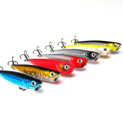 8.5cm/10g 10cm/14.5g Hard Plastic Artificial Fishing Bait Floating Pencil Lure for Top Water