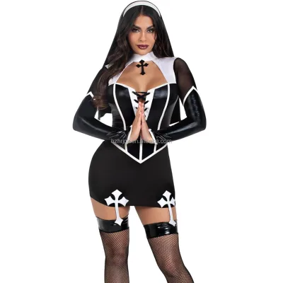 Adults Unisex Halloween Cosplay Witch Costume Set with Hat and Socks