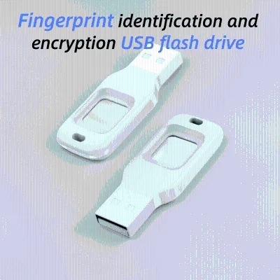 Hot-selling Fingerprint Encrypted USB Flash Drive with Custom Logo, High-Speed 32GB Secure Pendrive Fingerprint USB Flash Drive