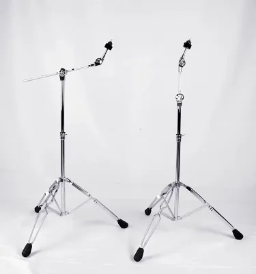 Diagonal vertical dual-purpose cymbal stand drum kit rhythm drum slanted cymbal stand hanging stand cymbal drum kit