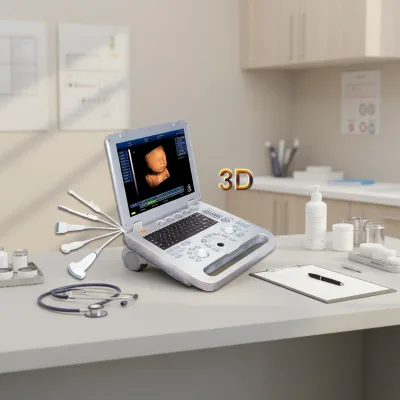 Sun-800D 3D Imaging Laptop Ecografo 15 Inch Clear Display Optimized for Professional Diagnostic Clarity