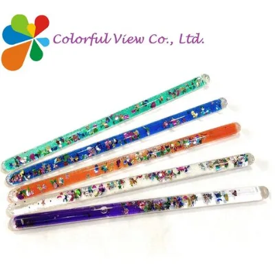 Glitter Wand, Educational Toys, Spiral Glitter Wand, Wand,Multi Colored Sensory Fidget Toys, Stress Relief Toys