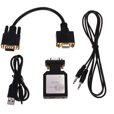 VGA to HD Converter Converter Vga2 Adapter Vga 1080p Video Converter