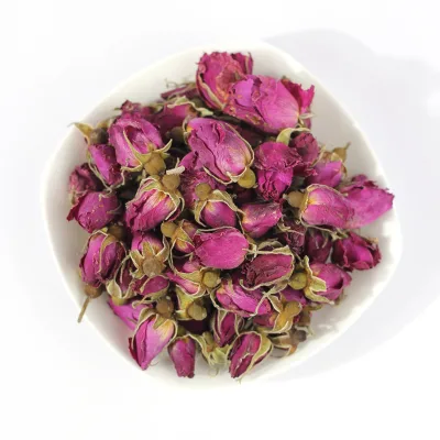 Premium Quality 100% Natural Dried Pink Rose Petals Tea From China Herbal Dried Rose Bud Tea in Bulk Bag Packaging